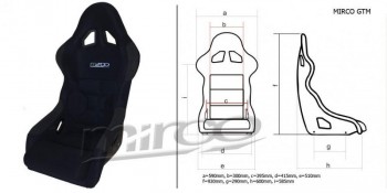 Fotel MIRCO GTM ŻAKARD